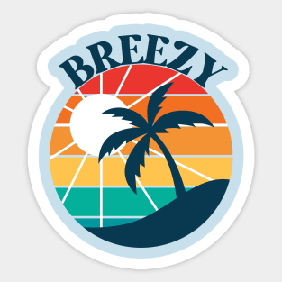 Breezy Sticker